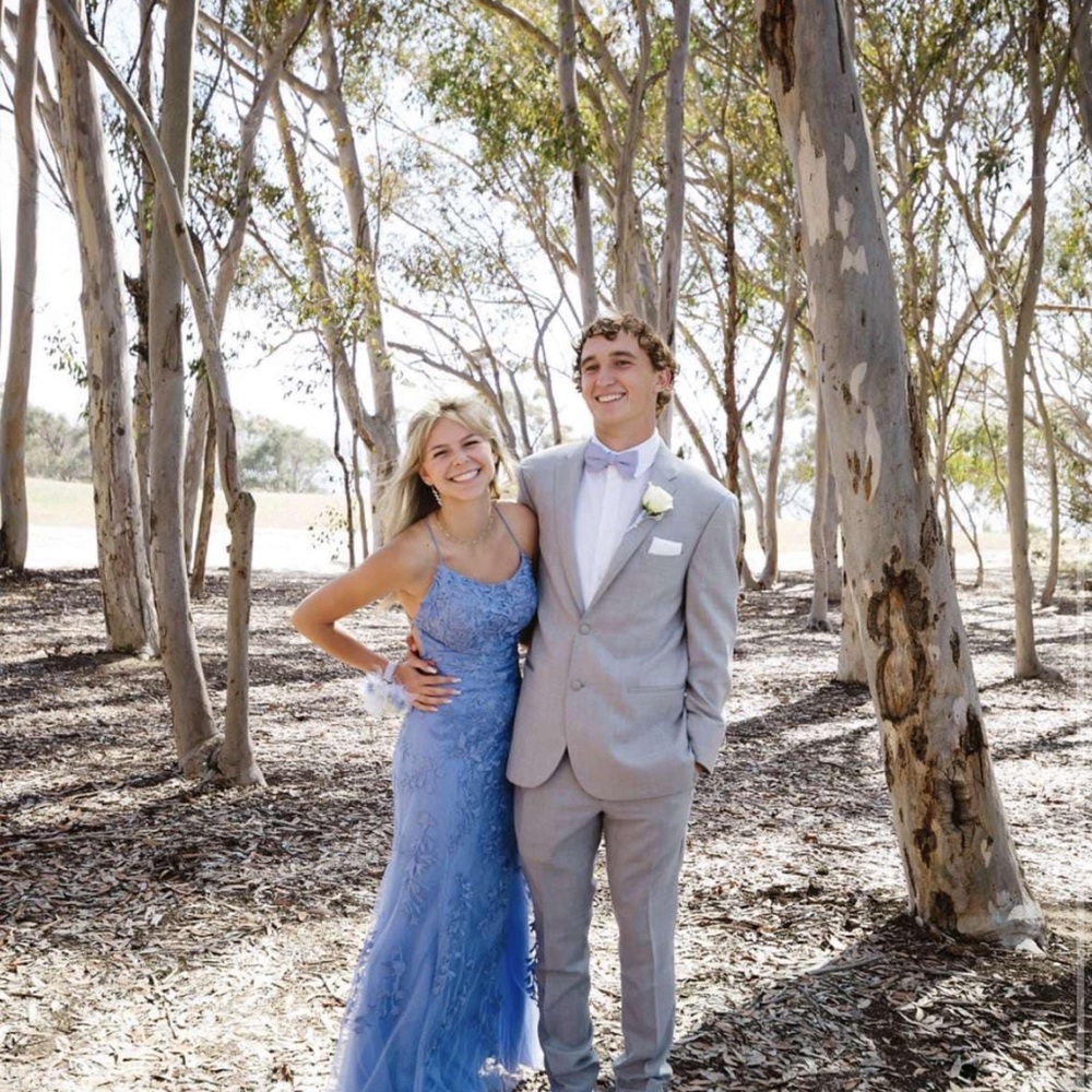 Sherri Hill-52338 Dress, light blue.
